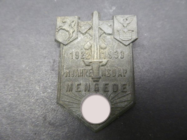 Badge - 11 years NSDAP Mengede 1933