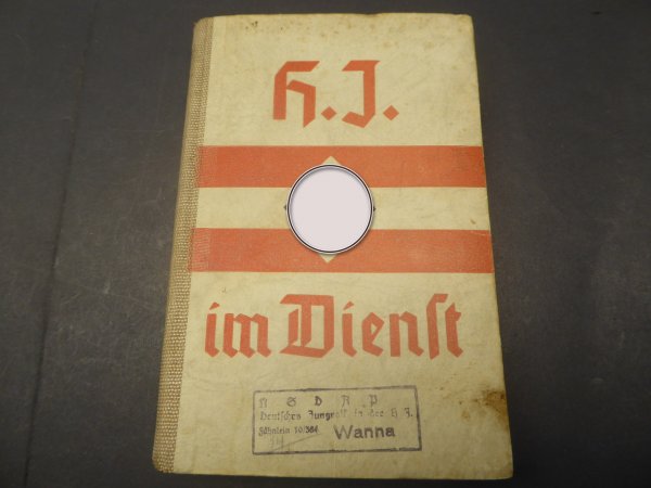 Buch - HJ im Dienst - Gefolgschaft 10/334 - Inventarbuch der Einheit