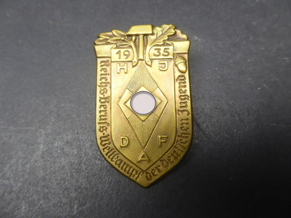 Badge - HJ Reich professional competition of German youth 1935