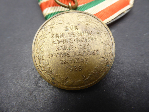 Memelland medal on a single clasp, very rare !!