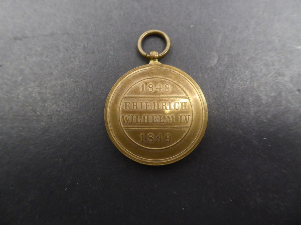 Hohenzollern commemorative coin for non-combatants 1848-1849