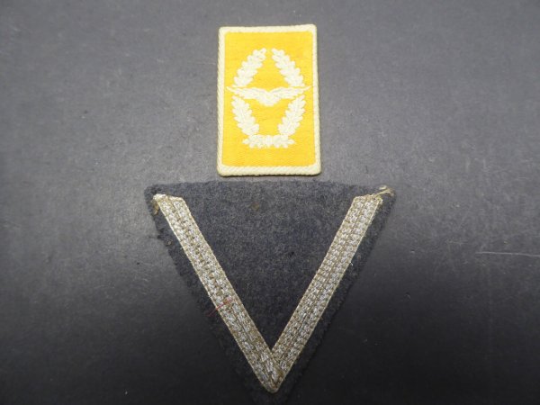 LW Luftwaffe - collar tabs + corporal angle