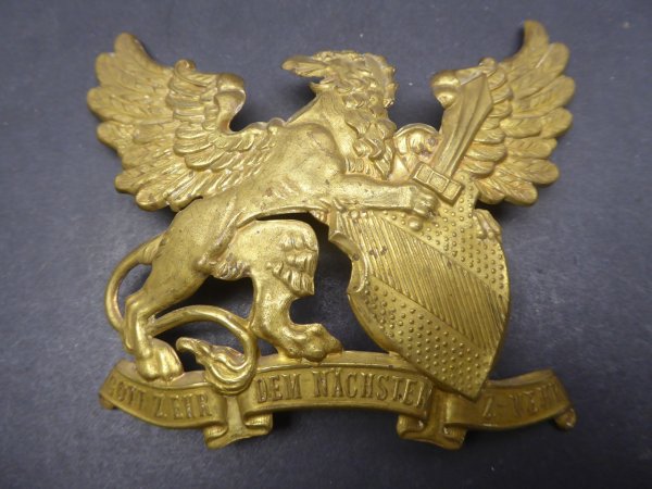 Baden - Emblem for the spiked helmet for officers