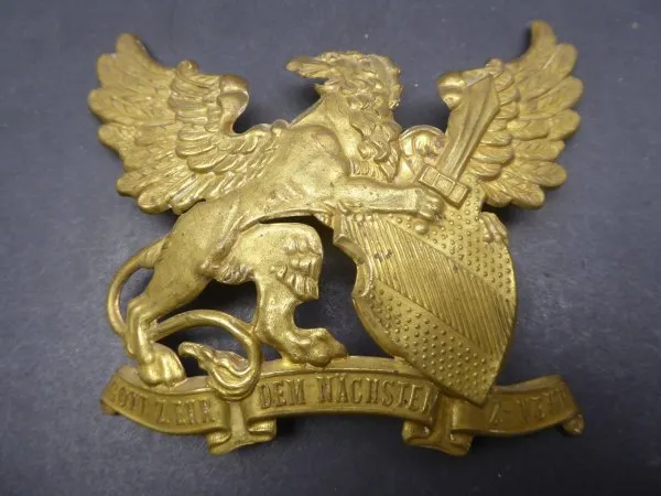 Baden - Emblem für die Pickelhaube für Offiziere