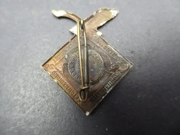 Badge - German Gymnastics Federation flag consecration Turnerverein Rankweil 1929