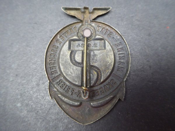 SA Badge - Marine Standarte 2 Sachsen - Skagerrak Celebration 1934