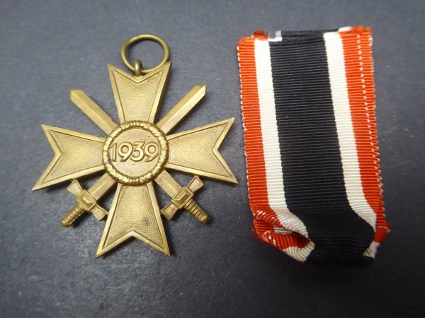 KVK War Merit Cross 2nd Class with Swords on Ribbon