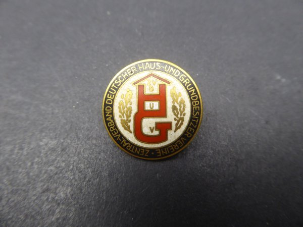 Abzeichen - ZVDHugV Zentralverband Deutscher Haus- und Grundbesitzerverbände - Lauer Nürnberg