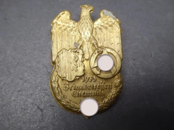 SA Badge - Brigade Meeting Chemnitz 1933