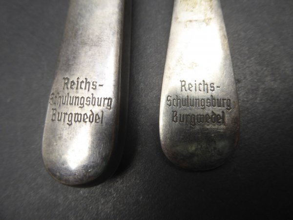 Reich training castle Burgwedel - knife and fork