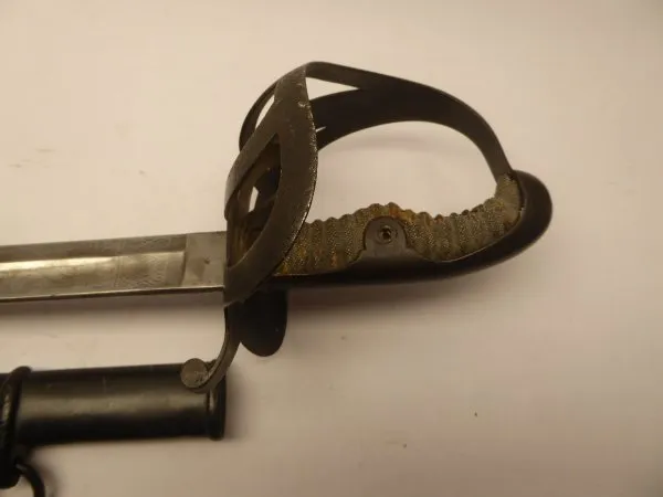 Säbel M1852 mit Klingenätzung und Hersteller PDL