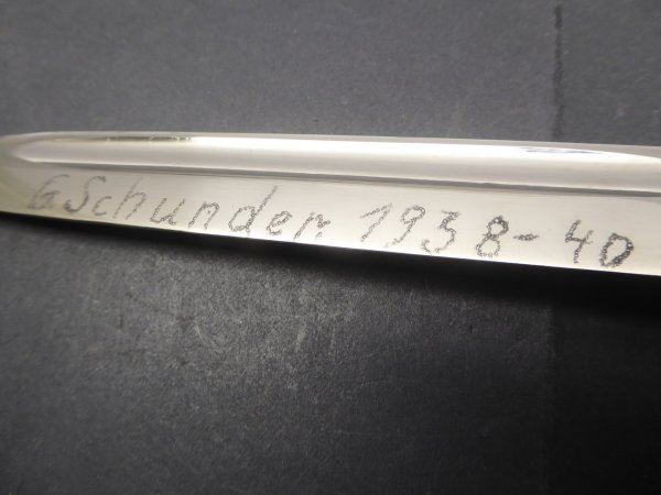 Bayonets - short bayonet with coupling shoe from the manufacturer Herder Solingen
