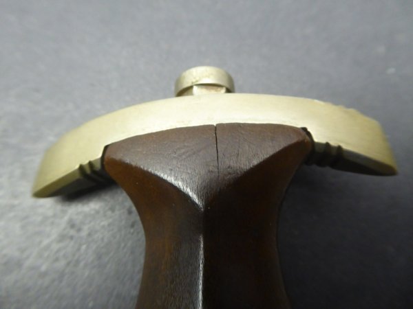 Complete handle for NSKK or SA dagger - handle + crossguards + head screw - Gau Sachsen