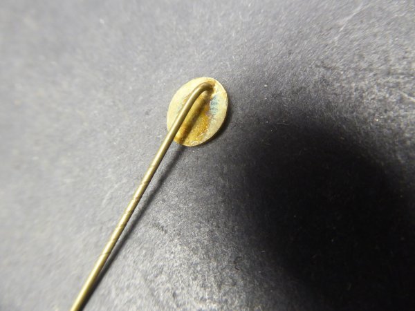 VWA Wound Badge in gold with manufacturer L/53 Hymnen und Co. + miniature
