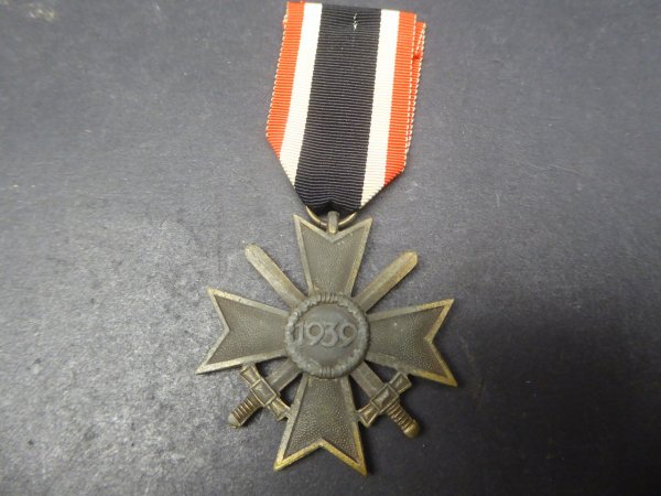 Orden - KVK Kriegsverdienstkreuz 2. Klasse am Band, Zink