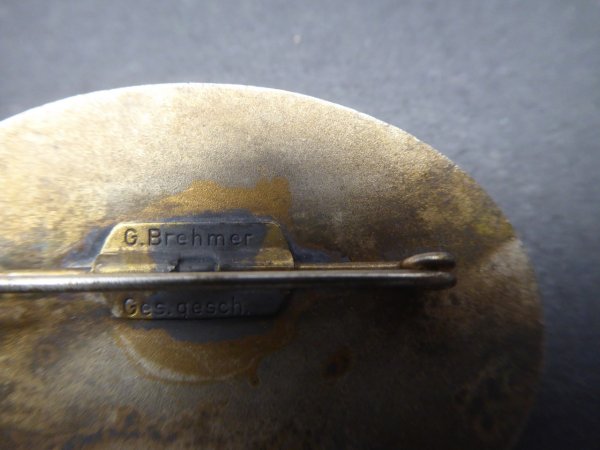 Badge - NSFK Deutschlandflug 1938 - Manufacturer Brehmer