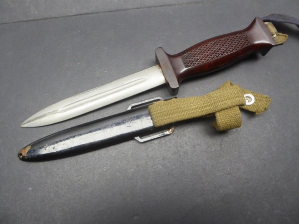 DDR NVA combat knife KM66 - 2nd model with number 3096