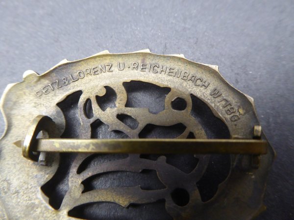 DRL Sportabzeichen in Bronze - Hersteller Petz & Lorenz Reichenbach