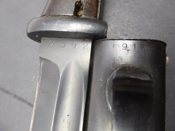 German bayonet - S 84/98 with coupling shoe