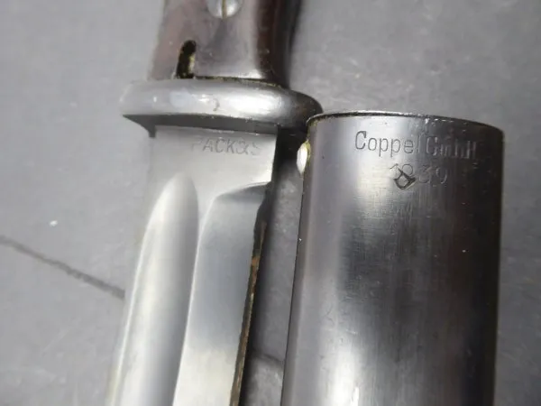 German bayonet - S 84/98 with coupling shoe