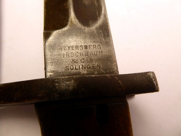 German bayonet - bayonet SG 98/05 with coupling shoe