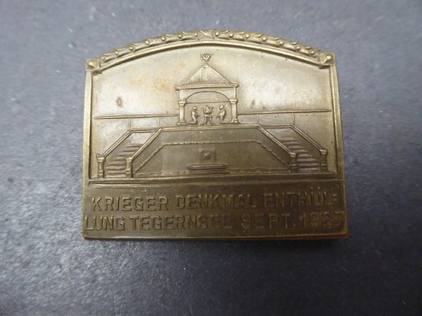 Badge - Warrior Memorial Unveiling Tegernsee 1927