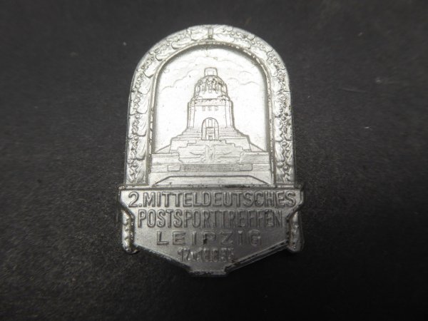 Badge - 2nd Central German Post Sports Meeting Leipzig 1935
