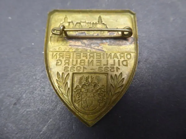 Badge - Orange celebrations Dillenburg 1933