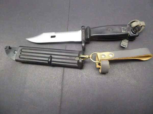 Multipurpose bayonet for AK 74 DDR production, matching numbers