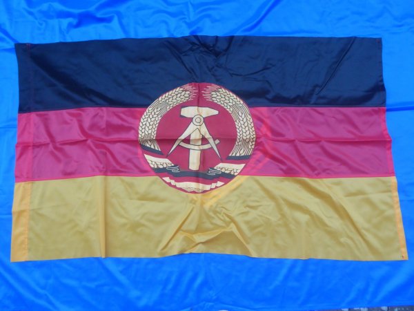 4x DDR + FDJ flags 200 x 120 cm and smaller, polyester and cotton