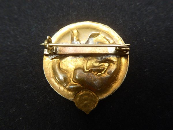Miniature - German rider badge in bronze, 57 form