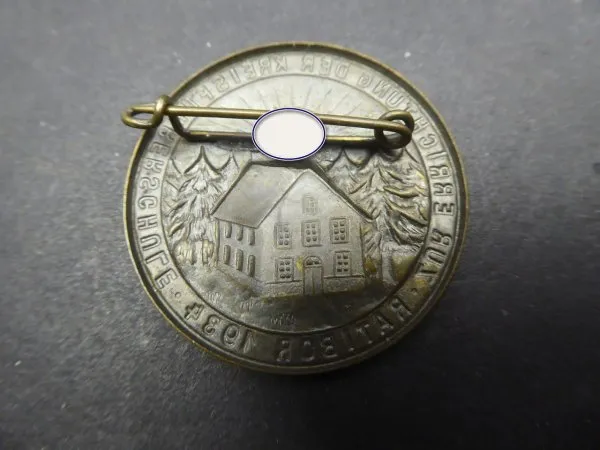 Badge - For the establishment of the Ratibor District Leader School in 1934