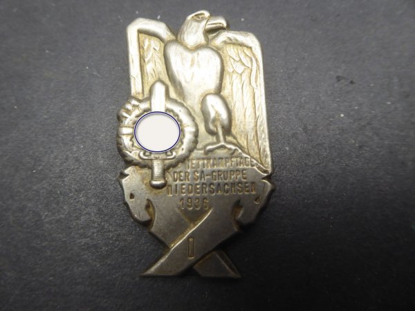 Badge - competition days of the SA group Lower Saxony 1936