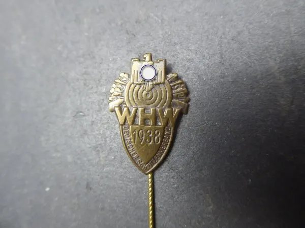 WHW Badge Victim Shooting German Shooting Association 1938