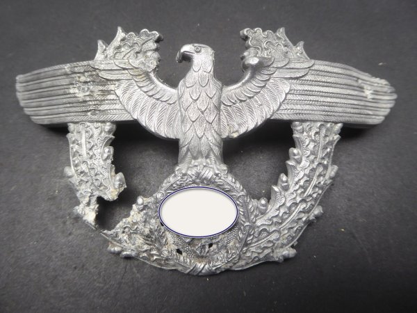 Police Tschako Adler as found