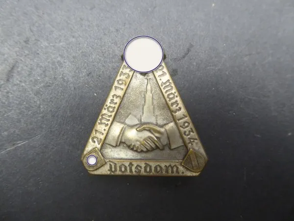 Badge - March 21, 1933 / March 21, 1934 Potsdam