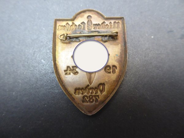 Abzeichen - Niedersachsentag Verden 1934