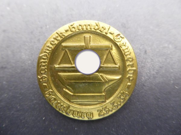 Abzeichen - Handwerk-Handel-Gewerbe Hamburg 1934