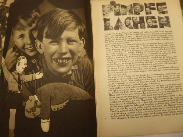 5x Der Pimpf - NS Jungenblätter - Ausgaben von 1937