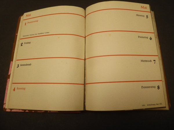 Kalender Jahrbuch der Hitlerjugend 1941