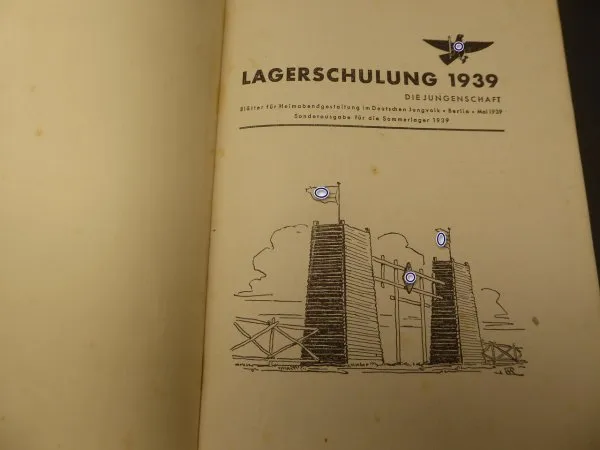 Zwei Hefte - Lagerschulung 1937 + 1939