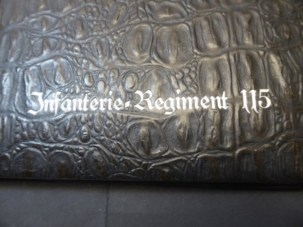 Ungebrauchtes Fotoalbum "Infanterie-Regiment 115"