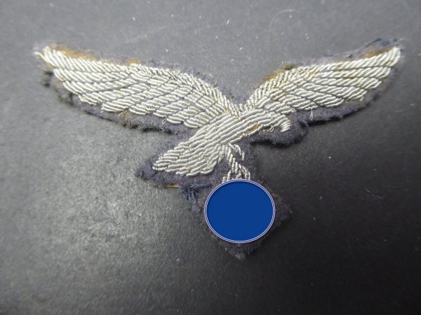 Set of effects Luftwaffe flak - chest eagle (embroidered) + pair of shoulder boards + pair of collar patches for a major