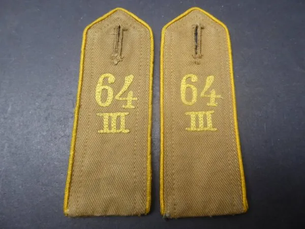 Rare HJ shoulder boards Bann 64 Uckermark/ Kurmark/ Ost