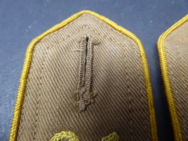 Rare HJ shoulder boards Bann 64 Uckermark/ Kurmark/ Ost