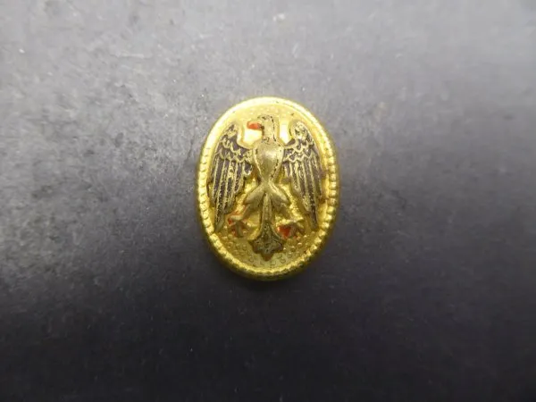 Reichsmarine cockade for the plate cap, one split pin missing