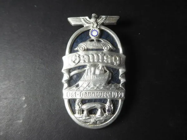 Badge - Gautag Ost-Hannover 1939 - KDF wagon