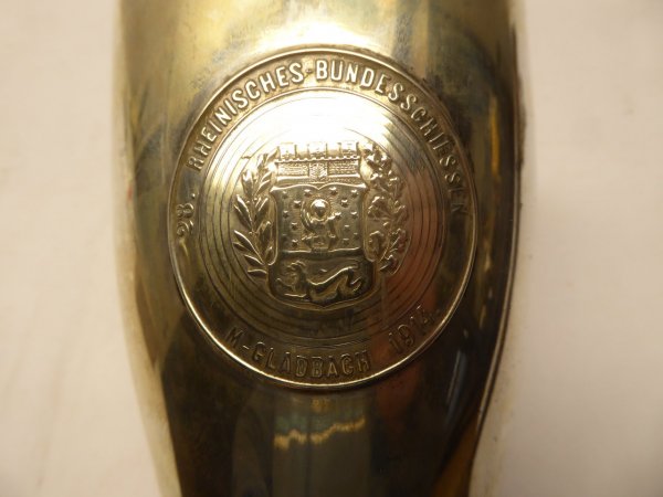 Silver Cup Shooting Prize - 28th Rheinisches-Bundesschiessen M-Gladbach 1914 - 800 silver