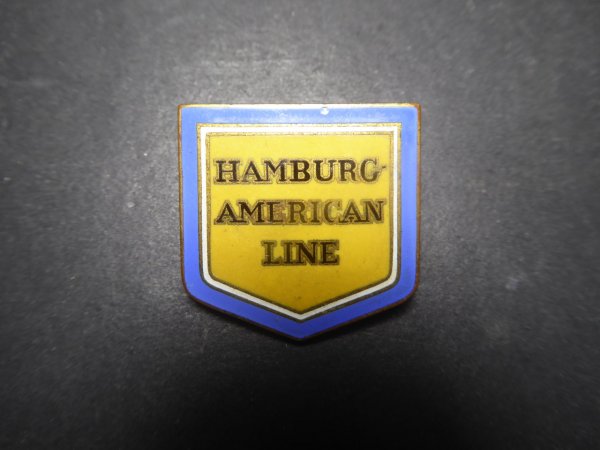 Badge - Hamburg American Line