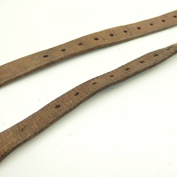 Wehrmacht Packriemen u. Double pack of straps